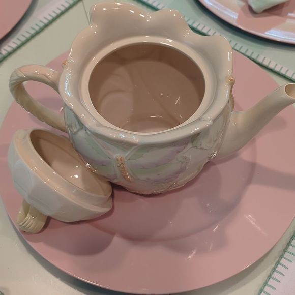 Lenox Garden Splendor Teapot NWOT - Picture 5 of 10